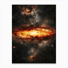 Galaxy In Space 15 Canvas Print