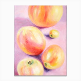 Apple 3 Painting Fruit Canvas Print