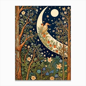 William Morris Flora And Fauna 4 Canvas Print