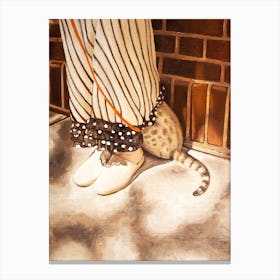The Hidden Cat Canvas Print