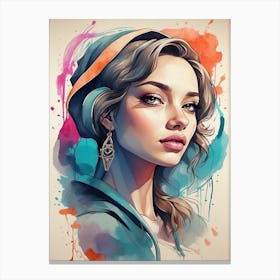 Woman 4 Canvas Print