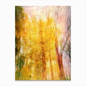 Autumnal Abstract Canvas Print