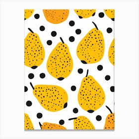 Pear Pattern 1 Canvas Print