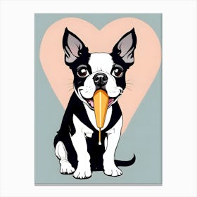 Boston Terrier 75 Canvas Print