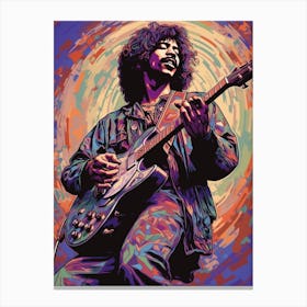 Jimi Hendrix Purple Haze 2 Canvas Print