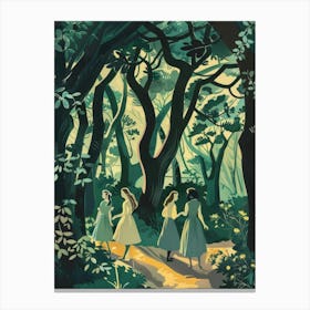 Walk In The Woods Canvas Print