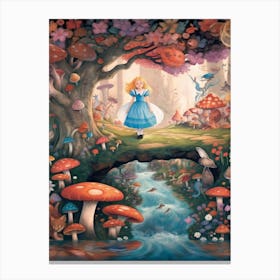 Alice In Wonderland Dreamland Canvas Print