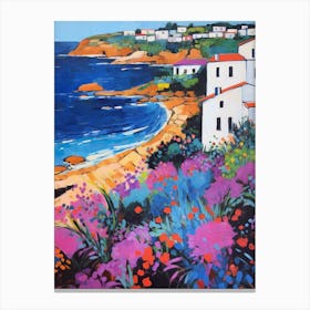 Sardinia Italy 3 Fauvist Painting Canvas Print