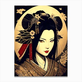 Geisha 46 Canvas Print