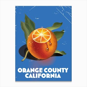 Orange County California Canvas Print