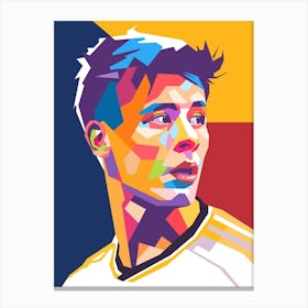 Arda Guler wpap art style Canvas Print