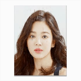 Song Hye Kyo Canvas Print