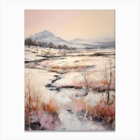 Dreamy Winter Painting Cairngorms National Park Scotland 2 Canvas Print