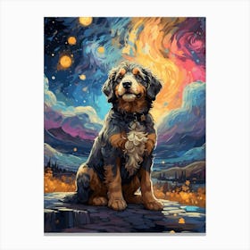 Bernedoodle Art 1 Canvas Print