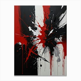 Splatter Painting 1 Canvas Print