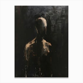 'Darkness' 18 Canvas Print