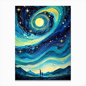 Starry Night 79 Canvas Print