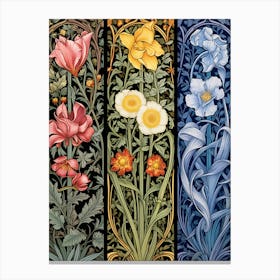 William Morris Flowers Canvas Print