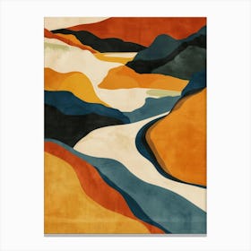 Abstract Landscape Painting 6 Canvas Print