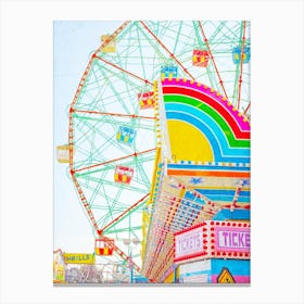 Coney Island Thrills Canvas Print