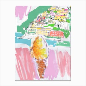 Ice Cream Cone 8 Canvas Print