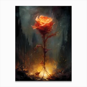 Beauty And The Beast Canvas Print