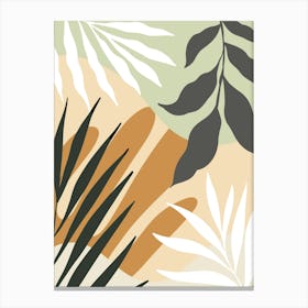 Tropical Leaves 4 Canvas Print