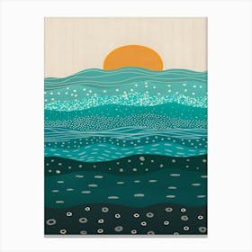 Ocean Sunset Canvas Print