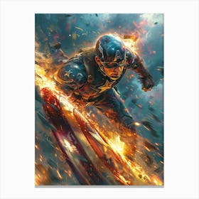 Captain America 43 Canvas Print