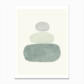 Stacked Stones Canvas Print