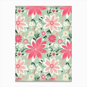 Floral Pattern 8 Canvas Print