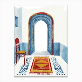 Doorway To Morocco 1 Canvas Print