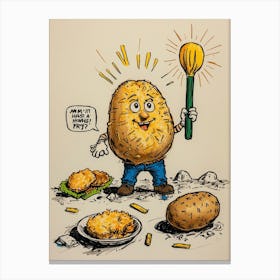 Potato Masher Canvas Print