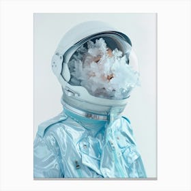 Astronaut smokin Canvas Print