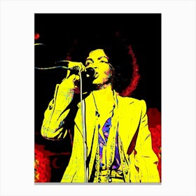 Afro Lauryn Hill Canvas Print