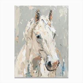 White Horse 2 Canvas Print