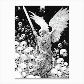 Angel Of Death 3 Canvas Print