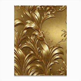 Gold Leaf Wallpaper Stampe su tela