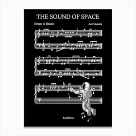 Sound Of Space Canvas Print