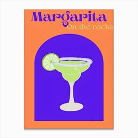 Margarita On The Rocks Canvas Print