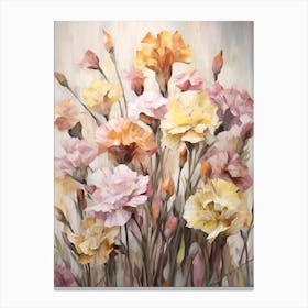 Fall Flower Painting Carnation 7 Canvas Print