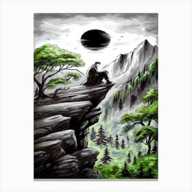 Black Hole In The Sky Canvas Print