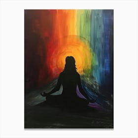 Yogi Illustration Canvas Print