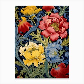 William Morris Flowers 9 Canvas Print