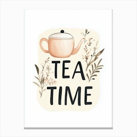 Tea Time (Version 1) Canvas Print