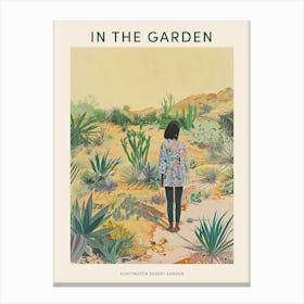 In The Garden Poster Huntington Desert Garden Usa 4 Canvas Print