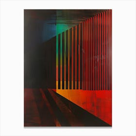 'The Red Line' Canvas Print