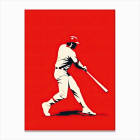 Baseball Player 3 1 Canvas Print