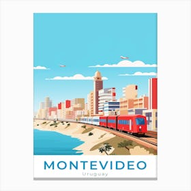 Uruguay Montevideo Travel Canvas Print