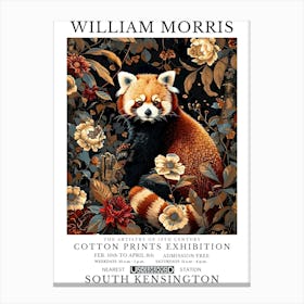 William Morris Exhibition Animals Series 45 Canvas Print